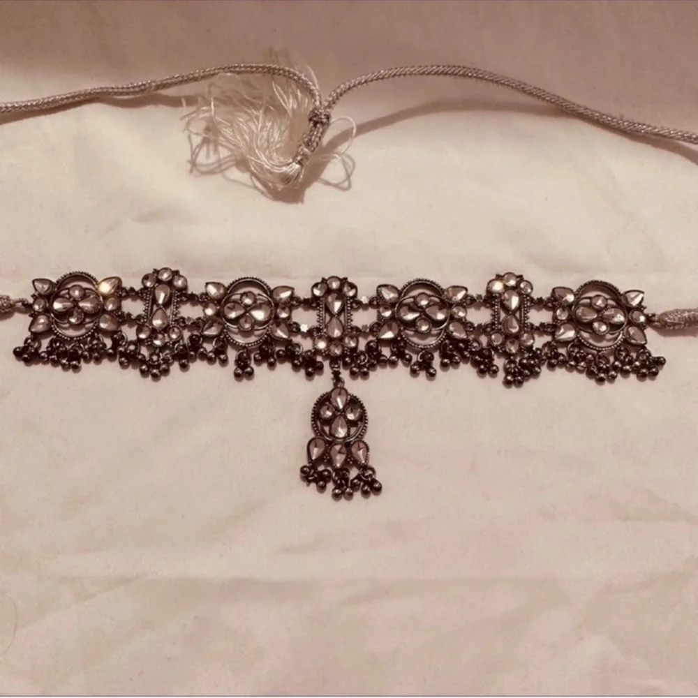 Kundan Silver Necklace